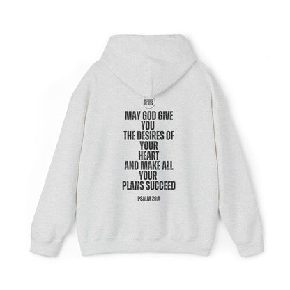 "I AM Blessed As Heck" Hoodie (Black Letters)