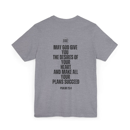 "I Am Blessed As Heck" Classic Unisex T-shirt (Black Letters)