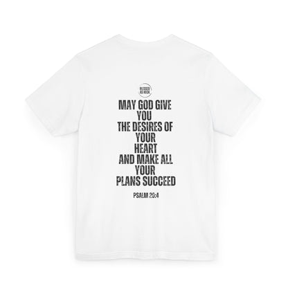 "I Am Blessed As Heck" Classic Unisex T-shirt (Black Letters)