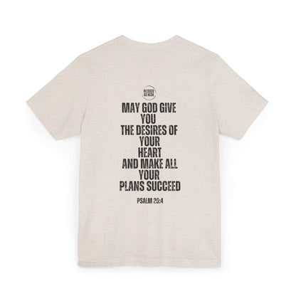 "I Am Blessed As Heck" Classic Unisex T-shirt (Black Letters)