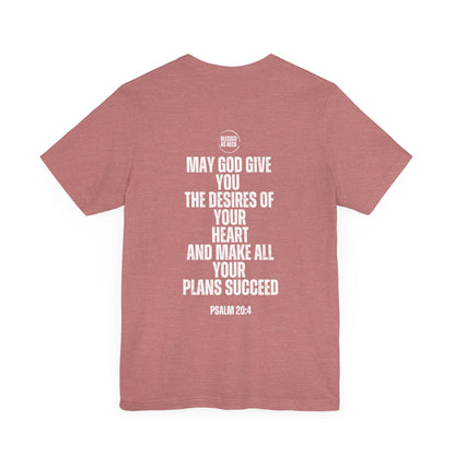 "I Am Blessed As Heck" Classic Unisex T-shirt (White Letters)