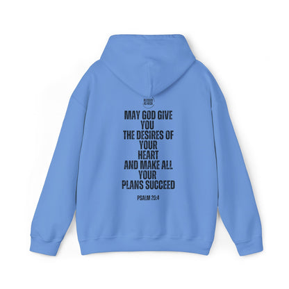 "I AM Blessed As Heck" Hoodie (Black Letters)