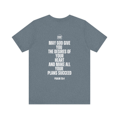 "I Am Blessed As Heck" Classic Unisex T-shirt (White Letters)