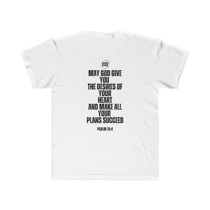 Kids "I Am Blessed As Heck" Classic T-Shirt (Black Letters)