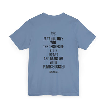 "I Am Blessed As Heck" Classic Unisex T-shirt (Black Letters)