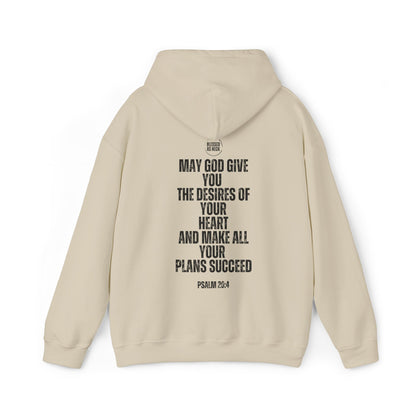 "I AM Blessed As Heck" Hoodie (Black Letters)