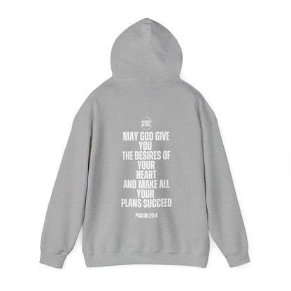 "I AM Blessed As Heck" Hoodie (White Letters)