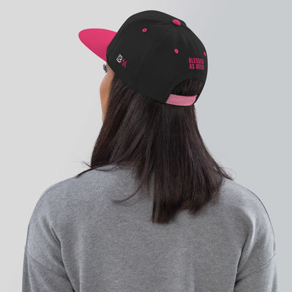 "Blessed As Heck" Classic Snapback Hat