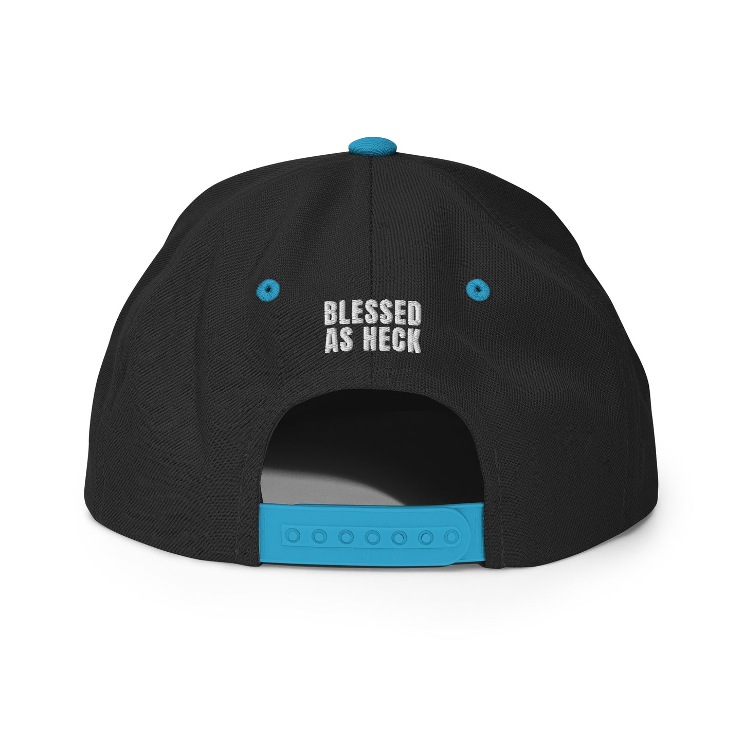 "Blessed As Heck" Classic Snapback Hat