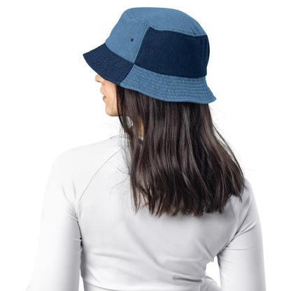 ''Spiritually Fit'' Denim bucket hat