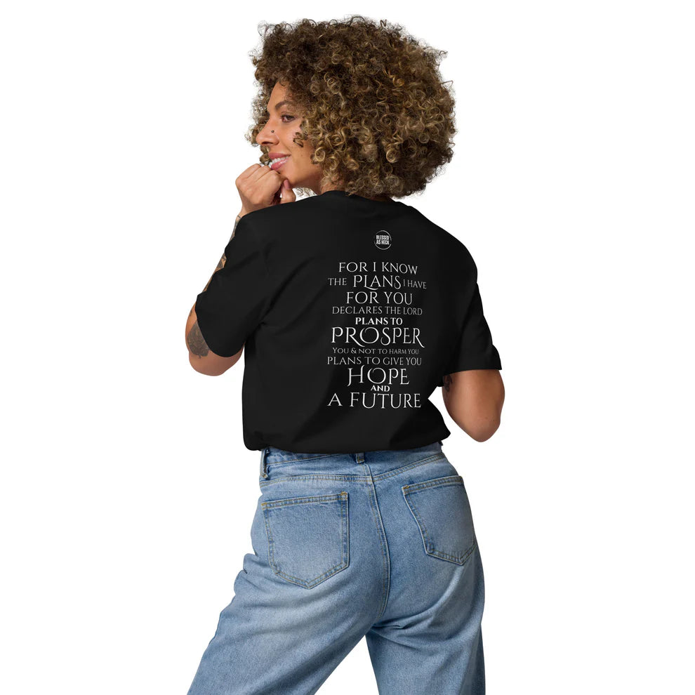 Jeremiah 29:11 Emroidered Unisex T-shirt