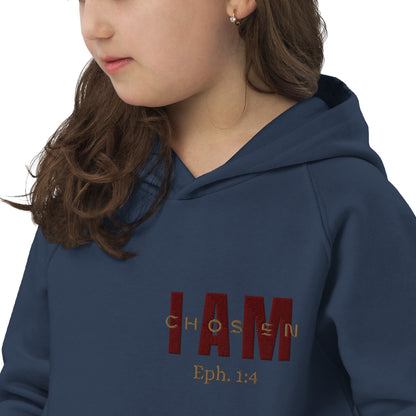 "I AM CHOSEN" Embroidered Kids Eco hoodie