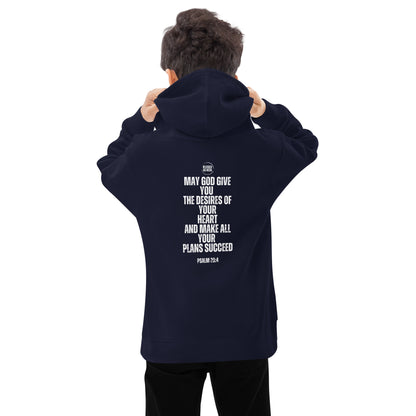 "I AM Blessed As Heck Classic" Kids fleece hoodie