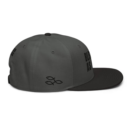 (LARGE FIT) "Blessed As Heck" Snapback Hat