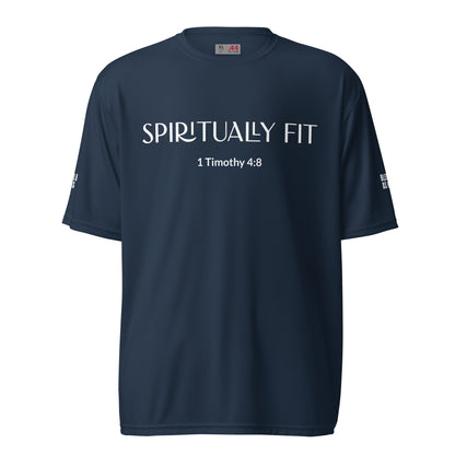 ''Spiritually Fit'' Unisex performance crew neck T-shirt