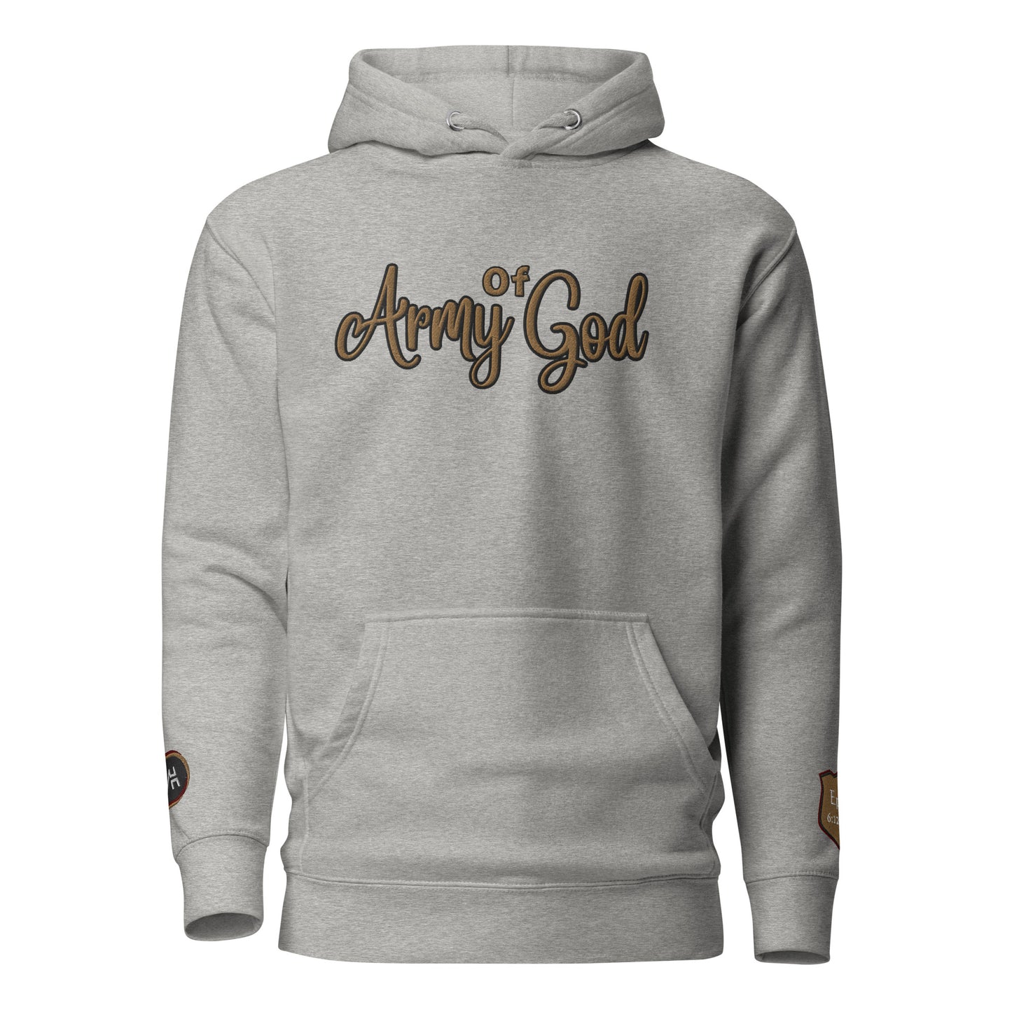 "Army of God" Embroidered Premium Unisex Hoodie