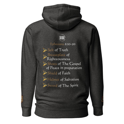 "Armor of God" Embroidered Premium Unisex Hoodie