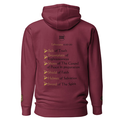 "Armor of God" Embroidered Premium Unisex Hoodie