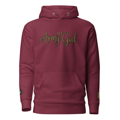 "Army of God" Embroidered Premium Unisex Hoodie