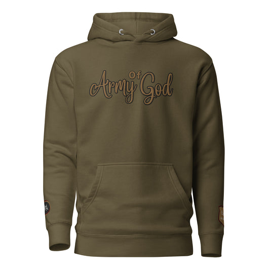 "Army of God" Embroidered Premium Unisex Hoodie