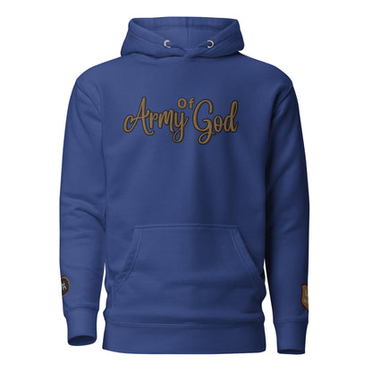 "Army of God" Embroidered Premium Unisex Hoodie