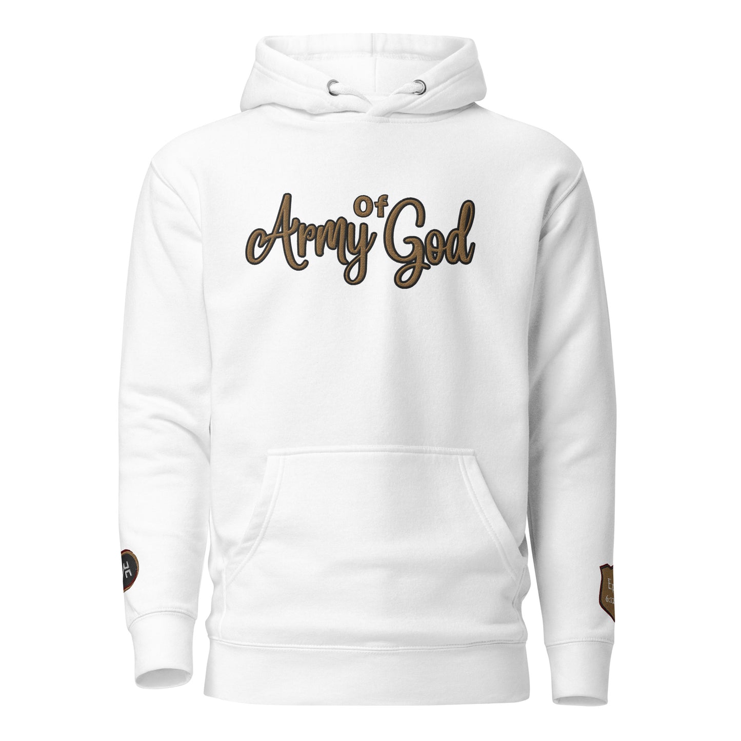 "Army of God" Embroidered Premium Unisex Hoodie