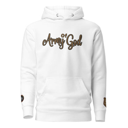 "Army of God" Embroidered Premium Unisex Hoodie