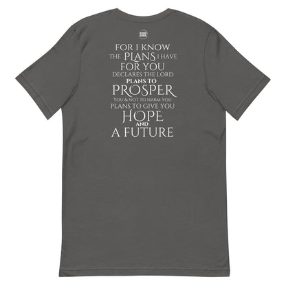 Jeremiah 29:11 Emroidered Unisex T-shirt