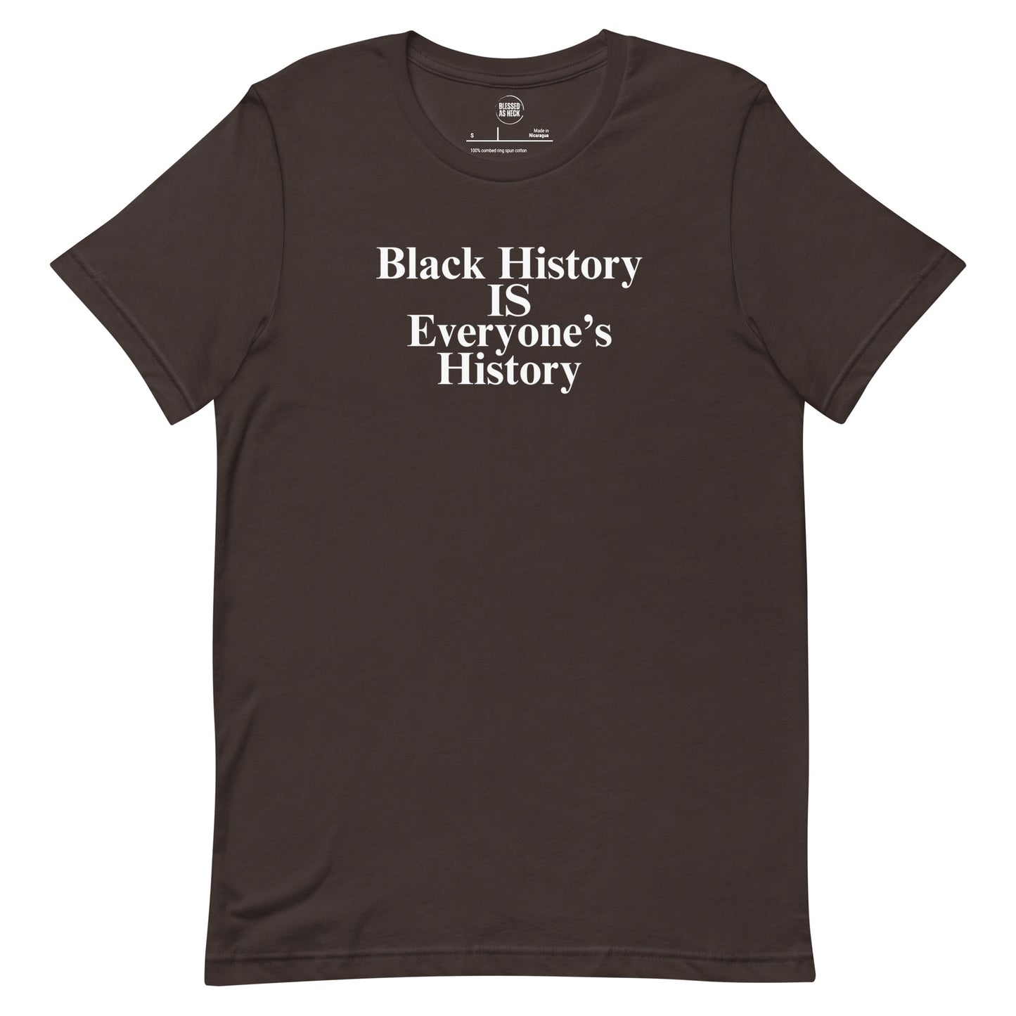 "Black History Is Everyone's History" Unisex t-shirt