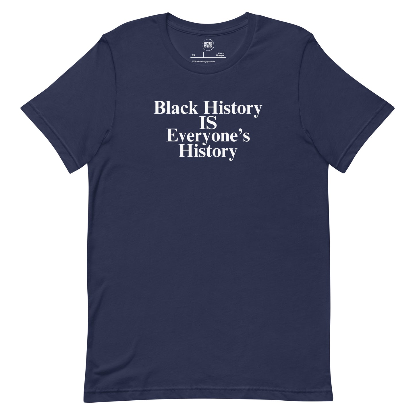 "Black History Is Everyone's History" Unisex t-shirt