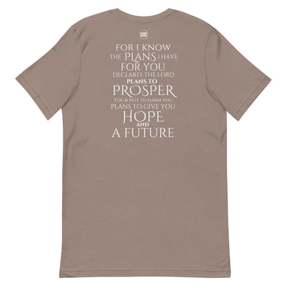 Jeremiah 29:11 Emroidered Unisex T-shirt