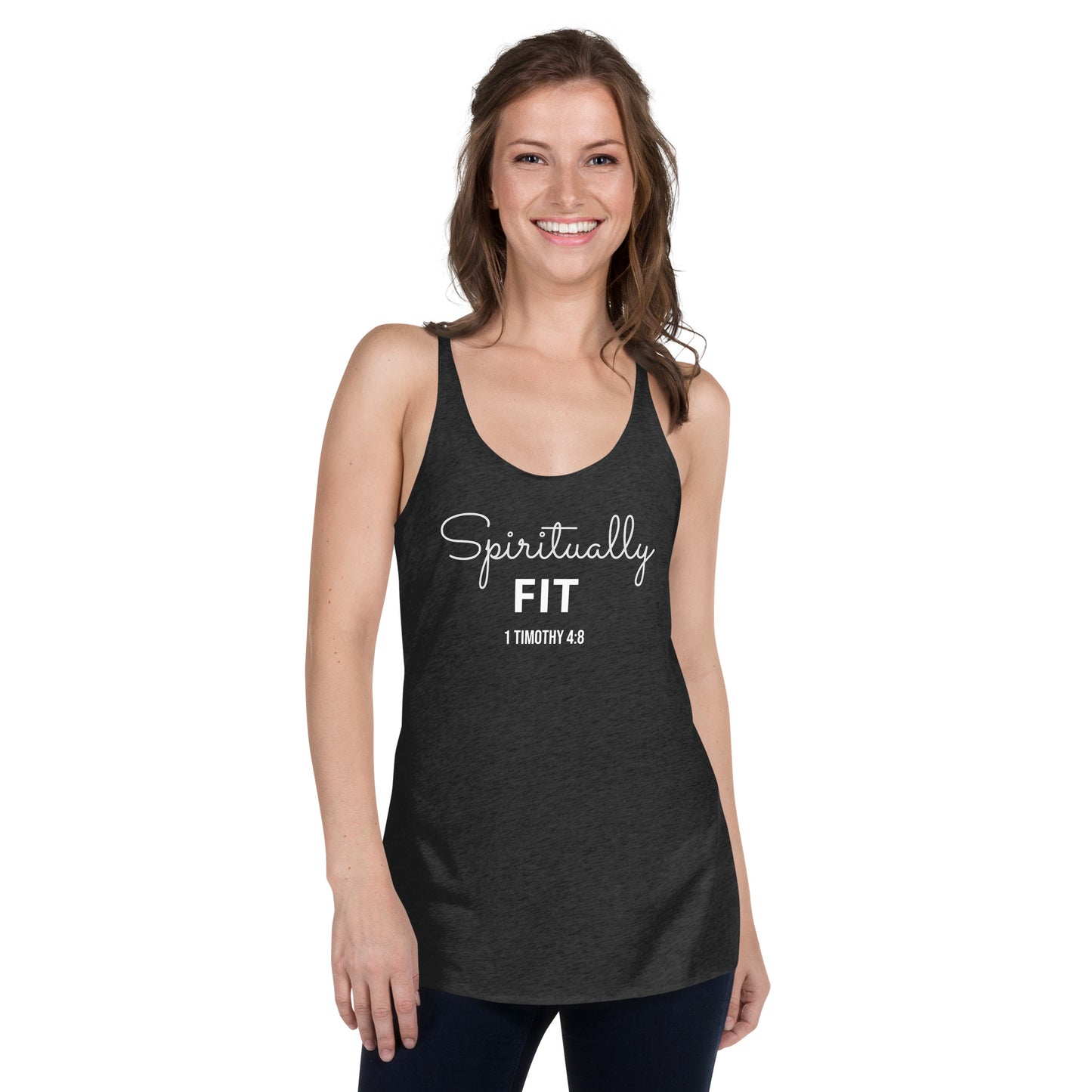 ''Spiritually Fit'' Women's Racerback Tank