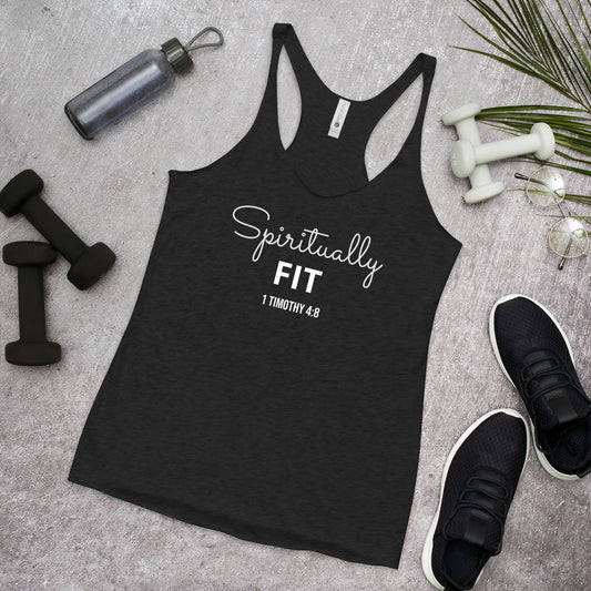 ''Spiritually Fit'' Women's Racerback Tank