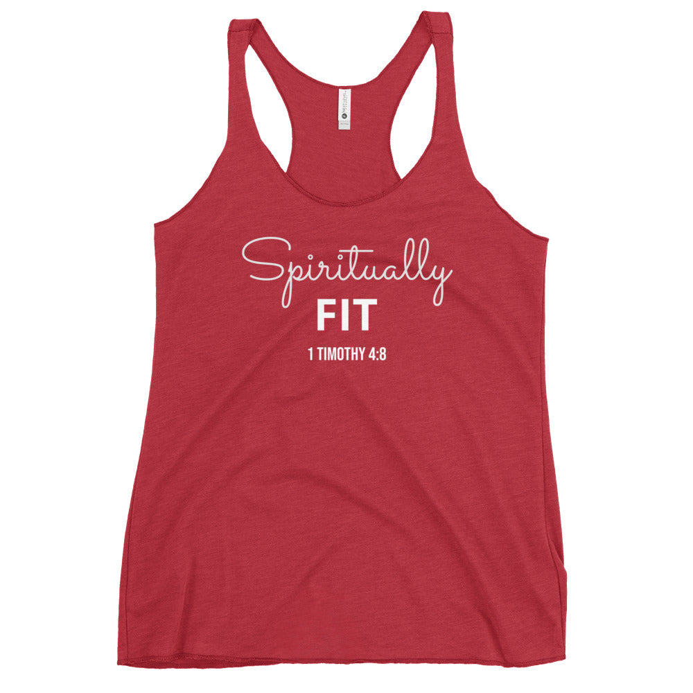 ''Spiritually Fit'' Women's Racerback Tank