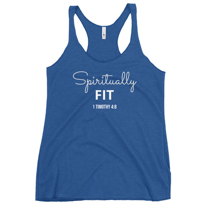 ''Spiritually Fit'' Women's Racerback Tank